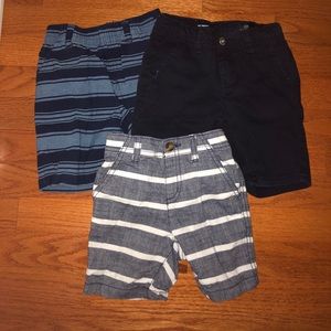Bundle of 9 pairs of boys shorts.